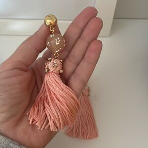 J. Crew Tassel Statement Earrings
